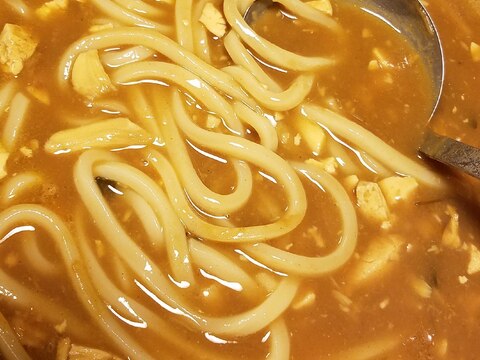 常夜鍋の残り出汁で絶品カレーうどん